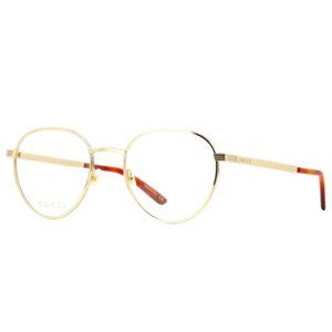 Authentic Gucci Eyeglasses GG0942O 002 Gold Havana Round Frames 51MM RX-ABLE